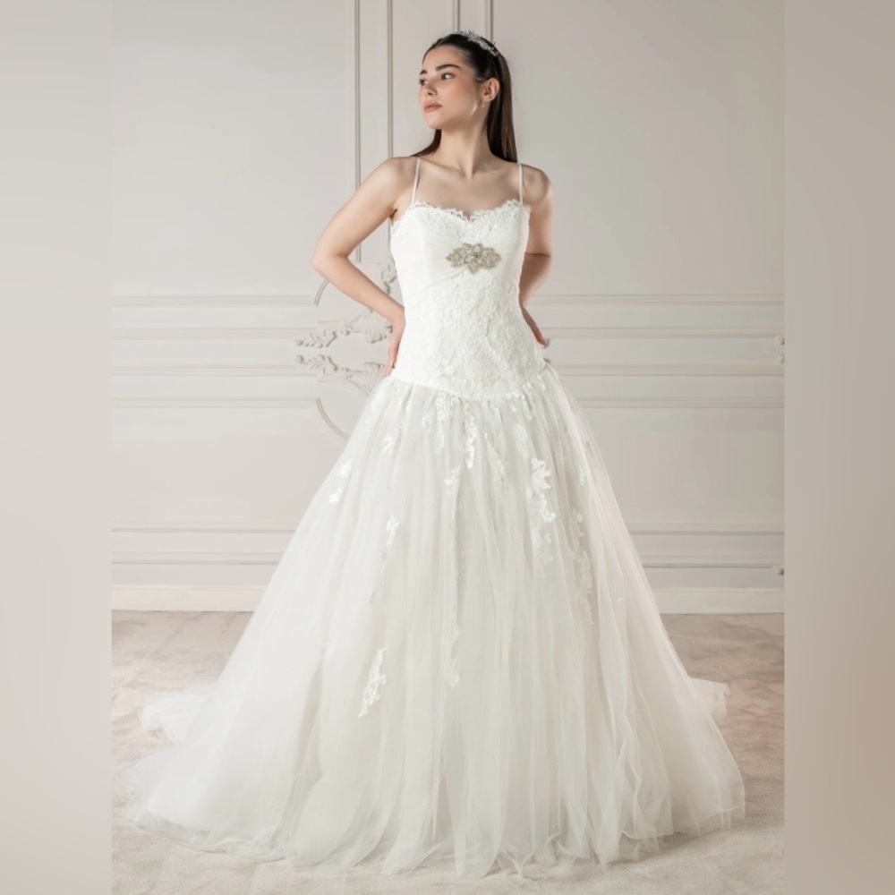 NWT Enzoani Wedding Dress. Size 10
